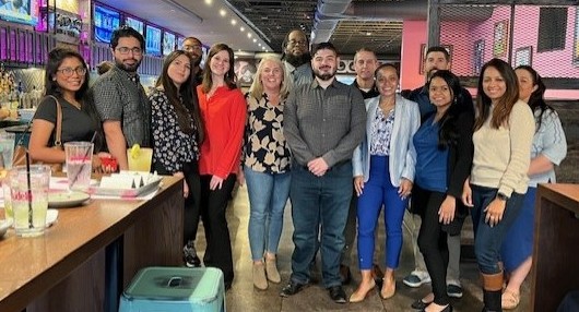 Having fun with the team for Employee Appreciation Week