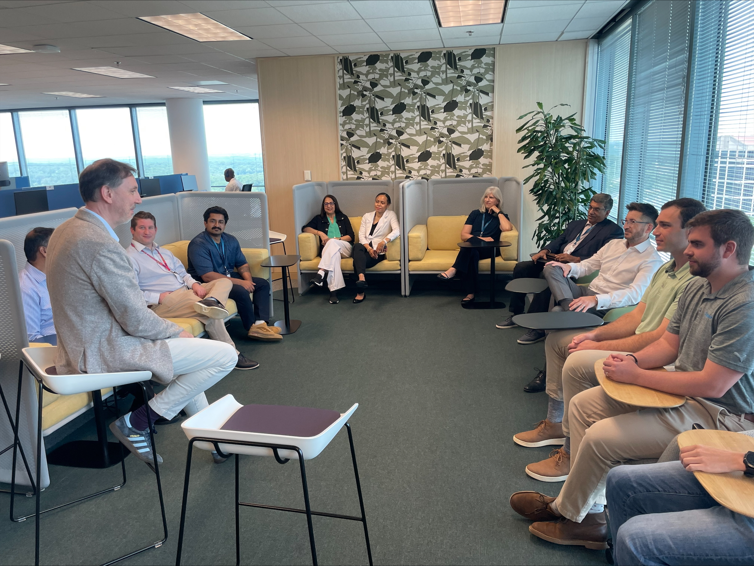 Fireside chat and lunch with Sogeti Global CEO Cristophe Bonnard